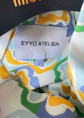 Bohem Çok Renkli Uzun Kolsuz Elbise - Görsel 3