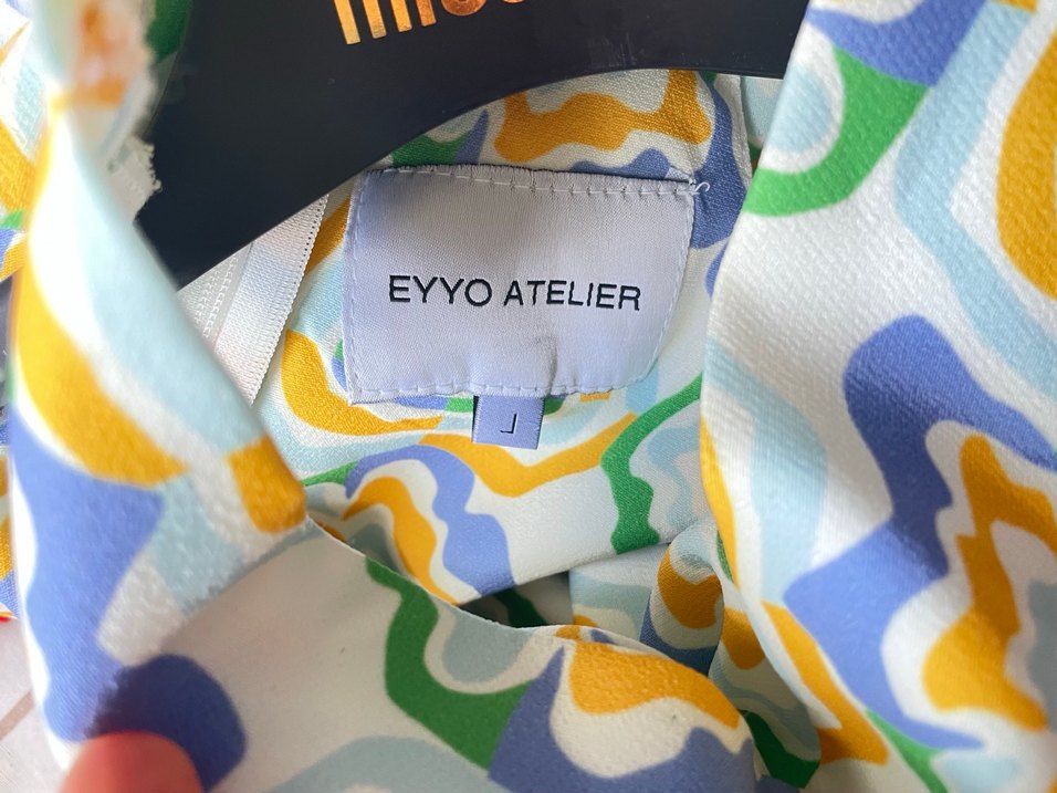 Bohem Çok Renkli Uzun Kolsuz Elbise - Görsel 3