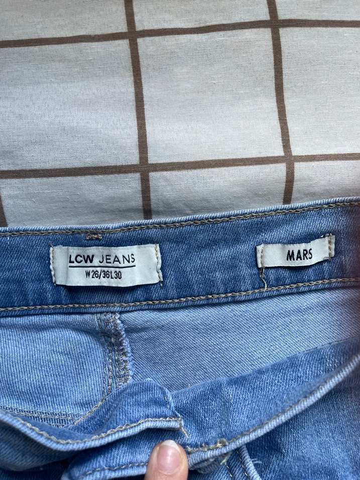 LCW Jeans Mavi Normal Kesim Kadın Denim Pantolon - Görsel 4