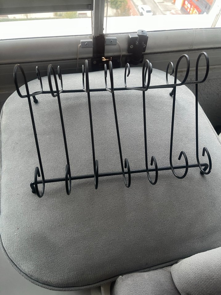 Siyah Metal Çoklu Askılık - Görsel 2