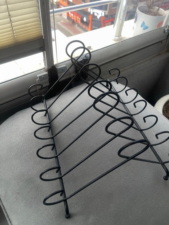 Siyah Metal Çoklu Askılık - Görsel 3