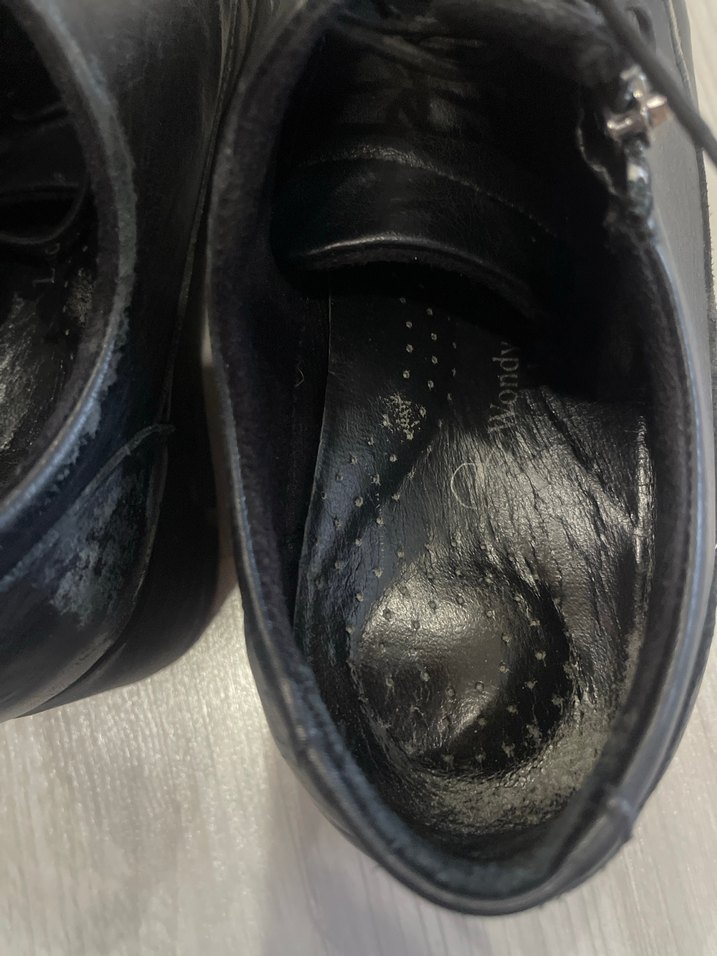 Siyah Bağcıklı Stiletto Topuklu Kadın Spor Ayakkabı - Görsel 4