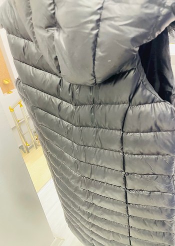 Kadın Suni Kürklü Kapüşonlu Yelek - Görsel 2