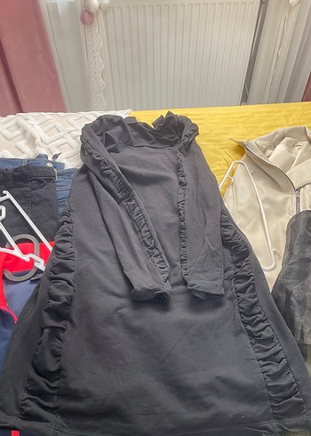 Siyah kısa elbise - Görsel 3