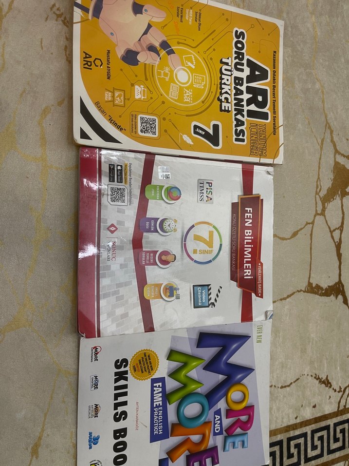 7. Sınıf Soru Bankası ve Defter Seti - Görsel 2