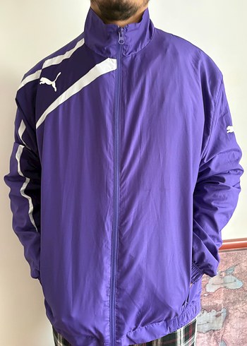 Puma 90 Lar Mor Puma Retro Spor Ceket