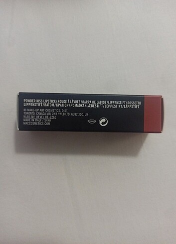 Beden çeşitli Renk Mac kutusu açılmamış ruj