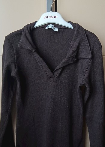 Diğer Gri Uzun Kollu Fitted Triko Elbise
