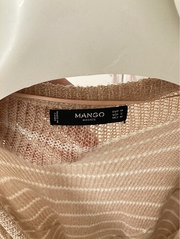 m Beden ten rengi Renk Mango ince hırka