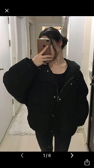 Zara Oversize Şişme mont