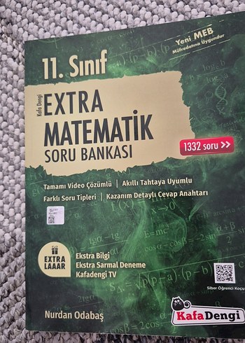 11. Sınıf Extra Matematik Soru Bankası
