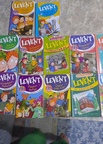  Levent Çocuk Kitapları Seti 10 Kitap