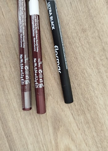 Flormar Flormar Ultra Black ve Kahverengi Göz Kalemleri
