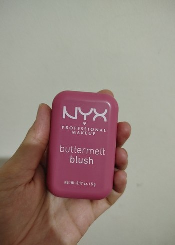 Nyx Buttermelt Pastel Pembe Allık