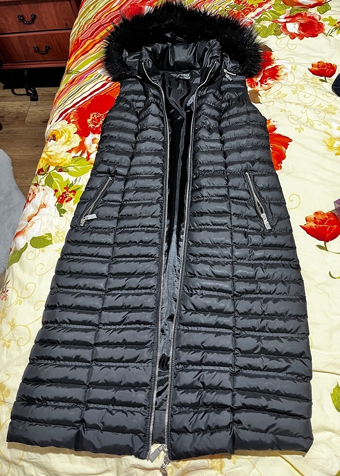 Siyah şişme yelek - Görsel 2