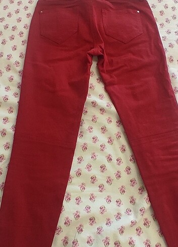 Zara Zara Marka Kırmızı Pantalon