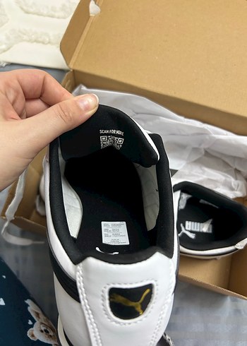 Beyaz Siyah Puma Erkek Spor Ayakkabı - Görsel 2