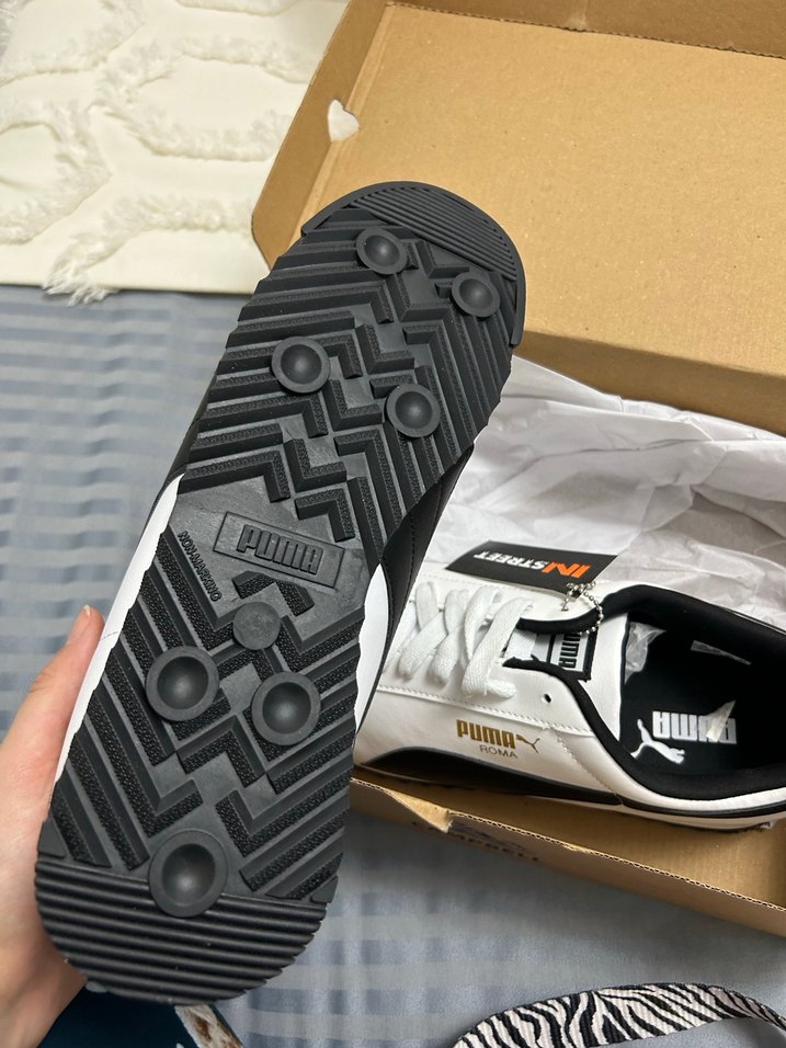 Beyaz Siyah Puma Erkek Spor Ayakkabı - Görsel 3
