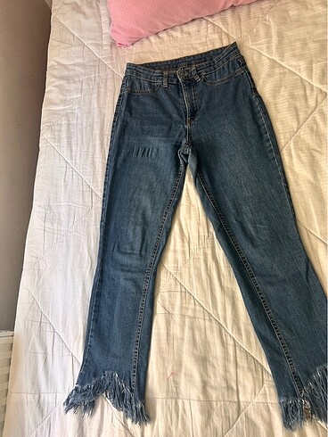 Calzedonia Püsküllü kot pantolon