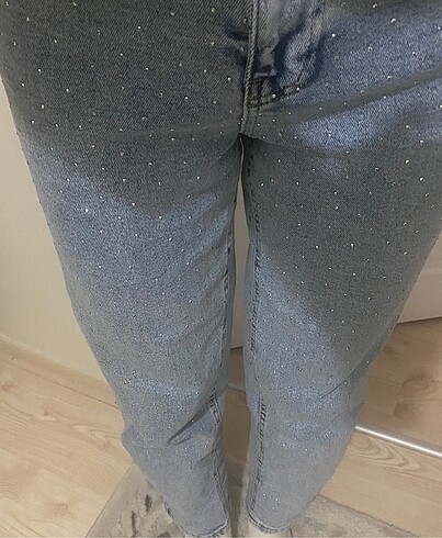 36 Beden Taşlı jean