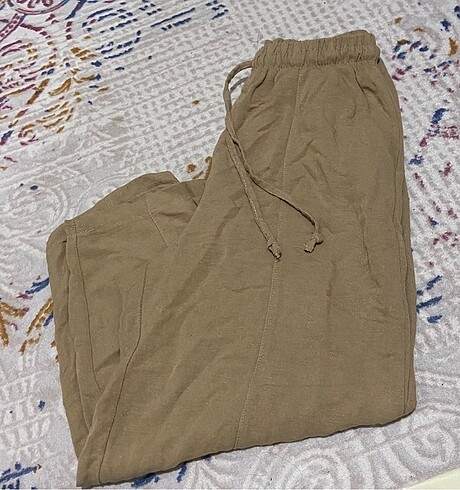 Şalvar keten pantolon