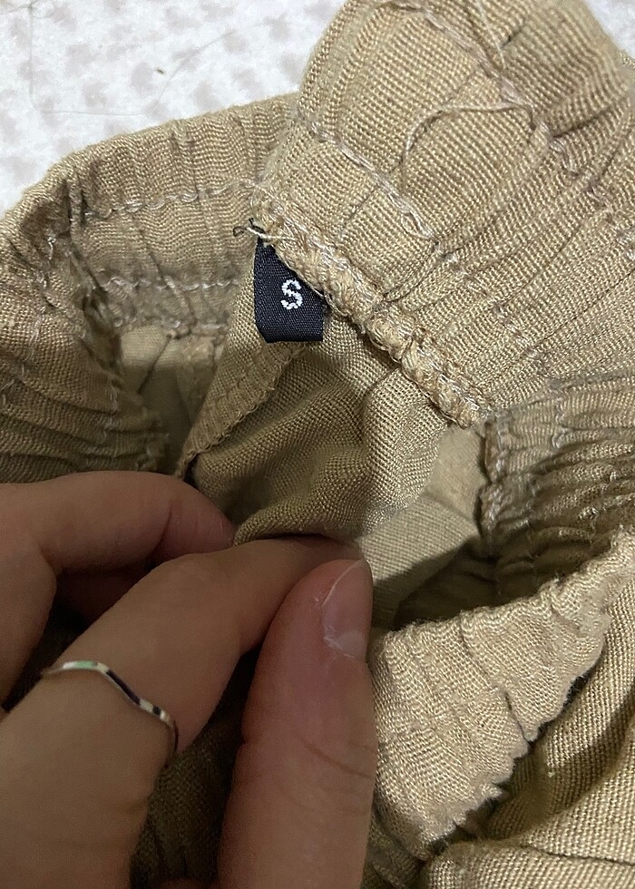 Şalvar keten pantolon - Görsel 2