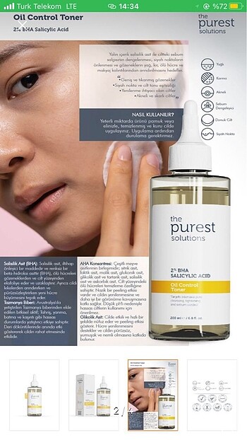 Beden The purest solutions tonik