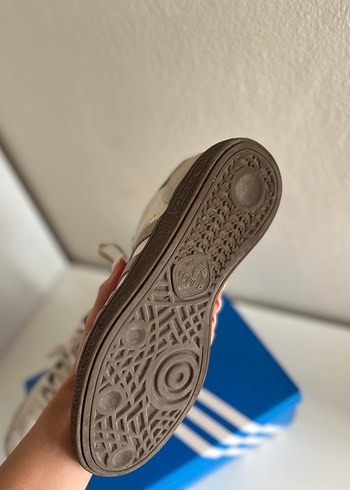 39 Beden beyaz Renk Adidas Spezial Beyaz Gri Kadın Spor Ayakkabı