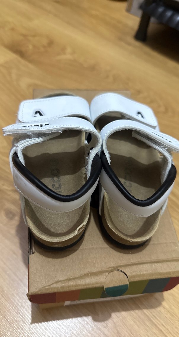 Vicco Beyaz Erkek Çocuk Cırt Cırtlı sandalet - Görsel 2