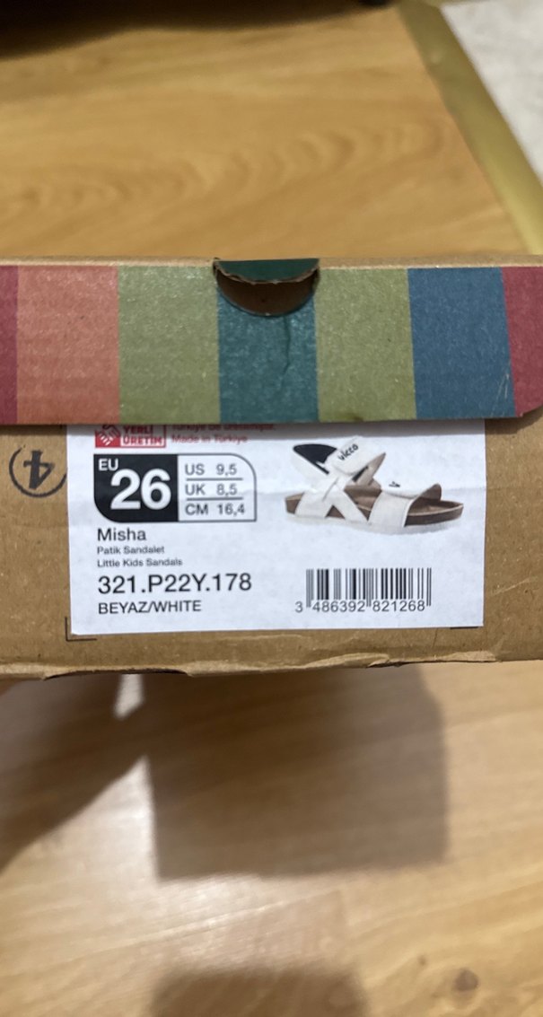 Vicco Beyaz Erkek Çocuk Cırt Cırtlı sandalet - Görsel 4