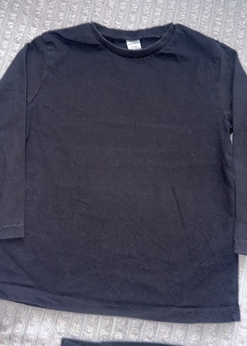 Erkek Çocuk Siyah sweat, eşofman altı ve  Ceket - Görsel 4