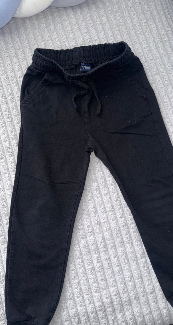 Erkek Çocuk Siyah sweat, eşofman altı ve  Ceket - Görsel 5