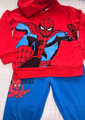 Minecraft ve örümcek adam  Baskılı Erkek Çocuk eşofman takımı - Görsel 2