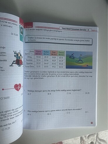 Fenomen 4. Sınıf matematik 2. Kitap - Görsel 3