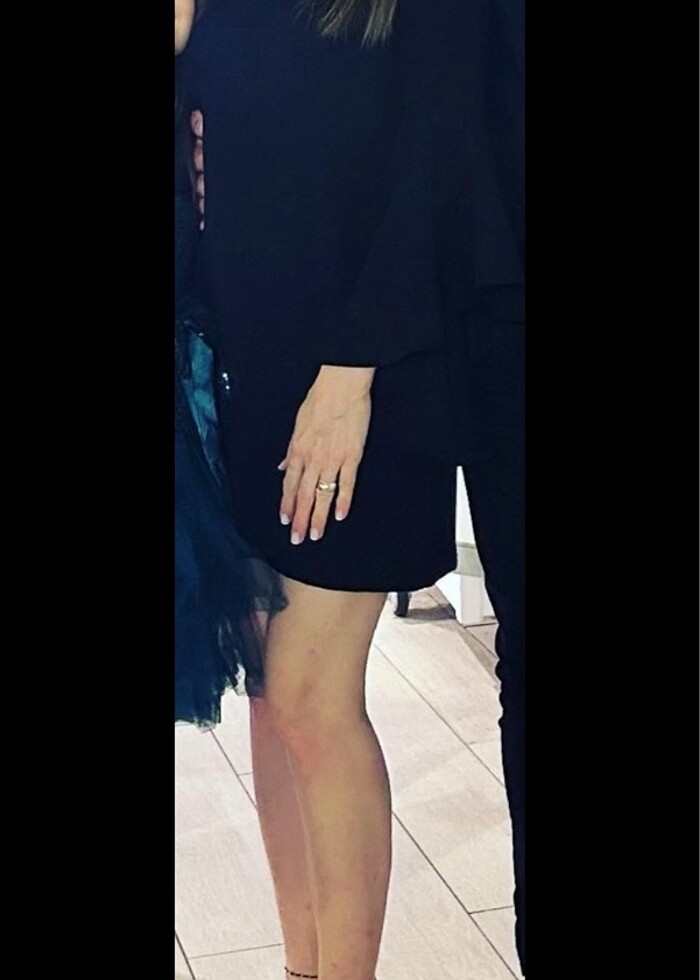 Siyah elbise - Görsel 2