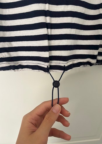 s Beden çeşitli Renk Bersha çizgili crop