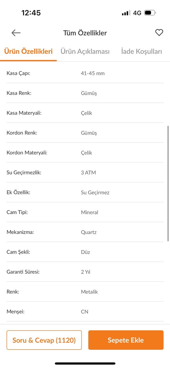 Casio MTP-V001D-7BUDF Gri Erkek Kol Saati - Görsel 2