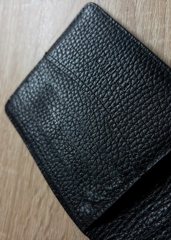 Fabrika Siyah Erkek Gerçek Deri Cüzdan - Görsel 4