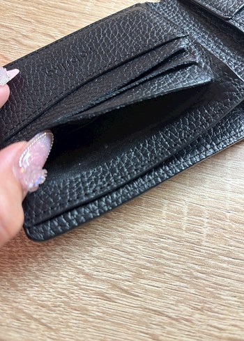 Fabrika Siyah Erkek Gerçek Deri Cüzdan - Görsel 10