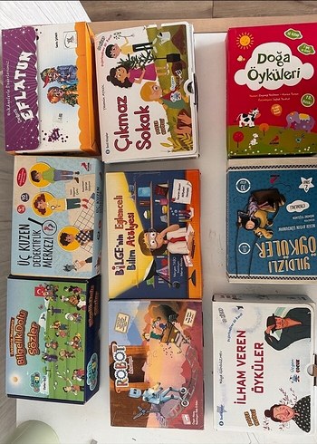 İlkokul kitap setleri