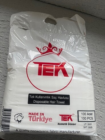 Tek kullanımlık havlu