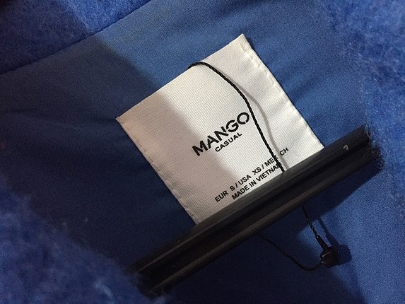 Mango Mango mavi kaban