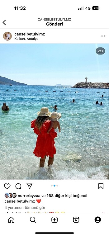 xs Beden Bikini elbisesi