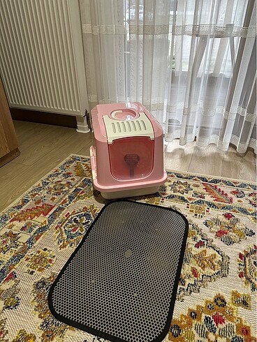 Kedi Tuvaleti ve 100 cm Tırmalama Tahtası