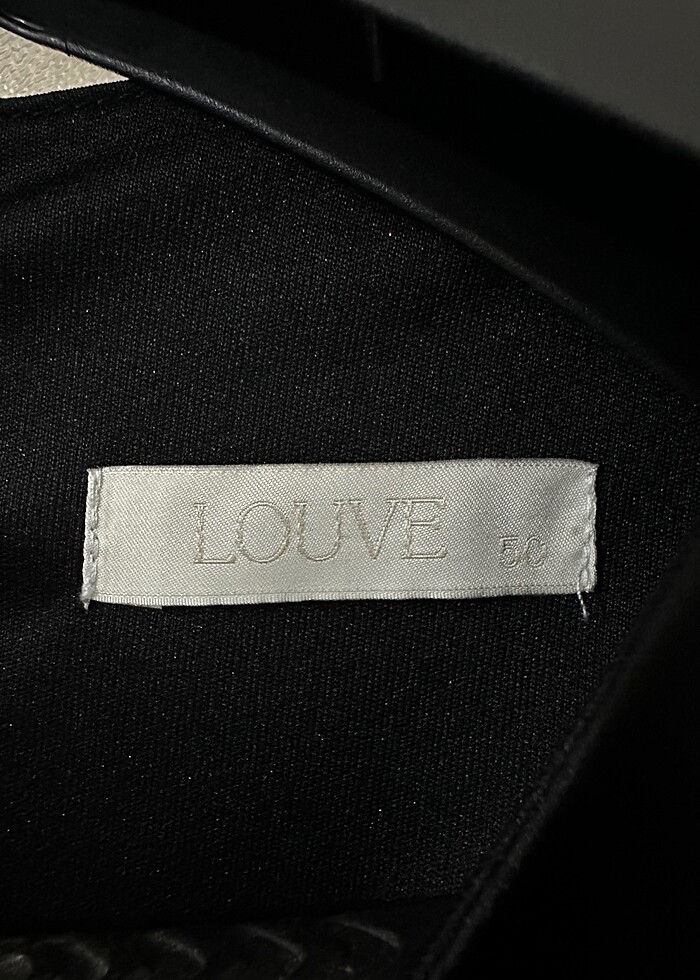 Siyah Balon Kol Elbise - Görsel 3