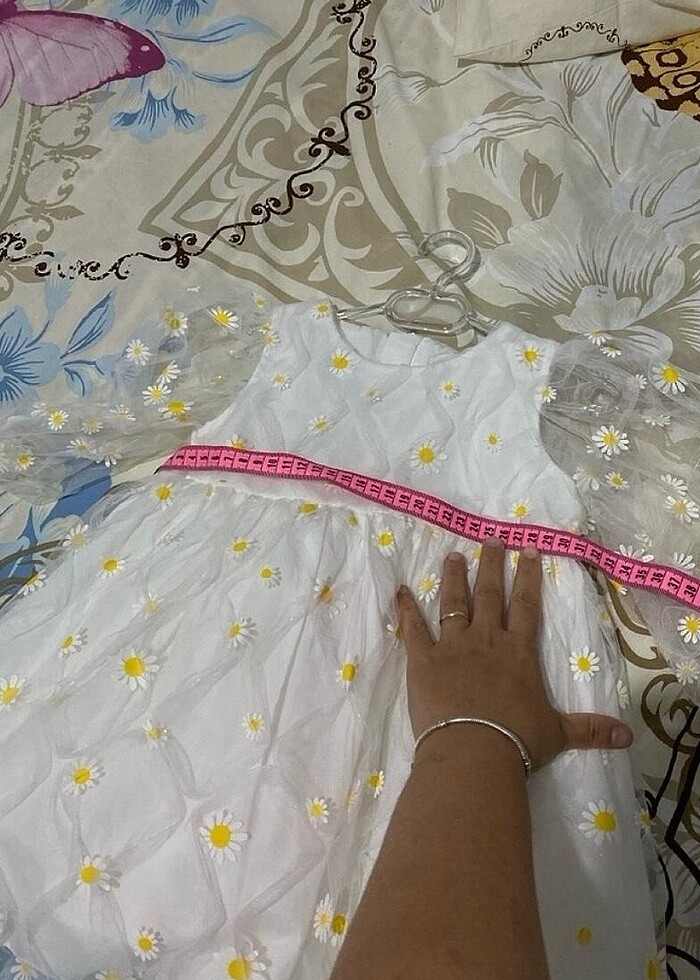 2-3 Yaş Kız Çocuk Elbise - Görsel 3