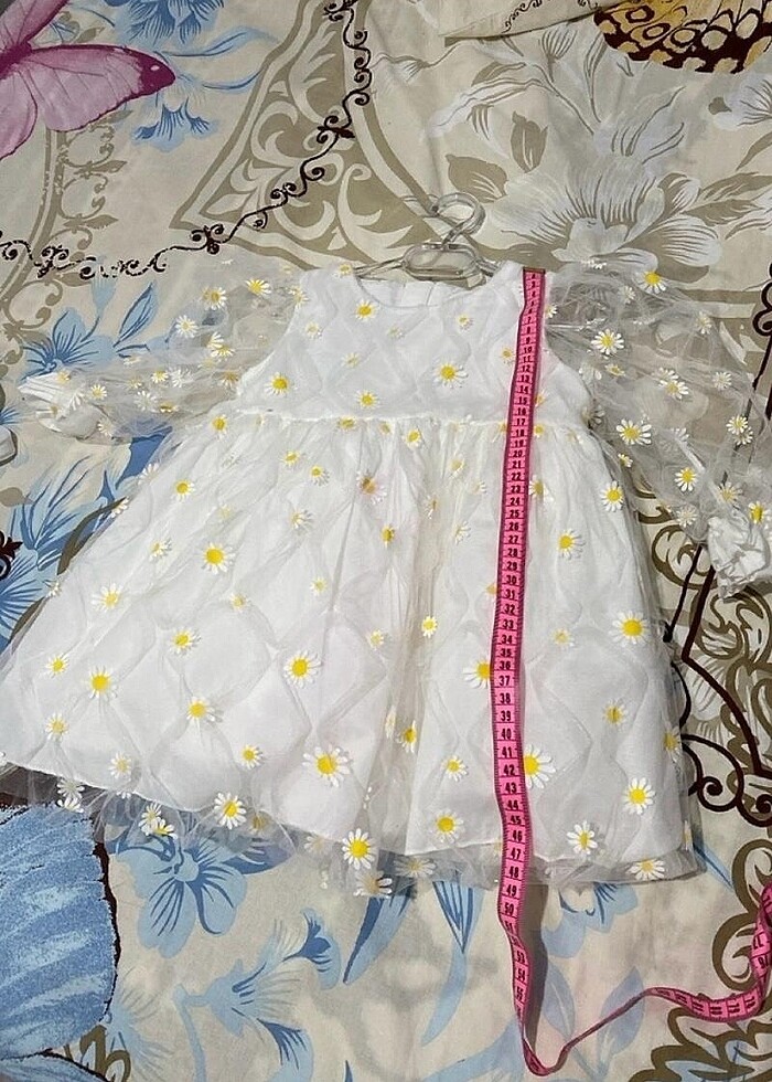 2-3 Yaş Kız Çocuk Elbise - Görsel 4