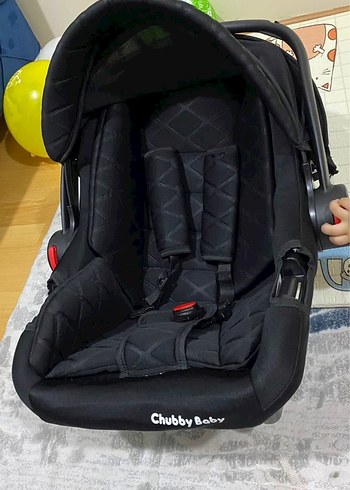 Siyah Chubby Baby Bebek Araba Koltuğu - Görsel 2