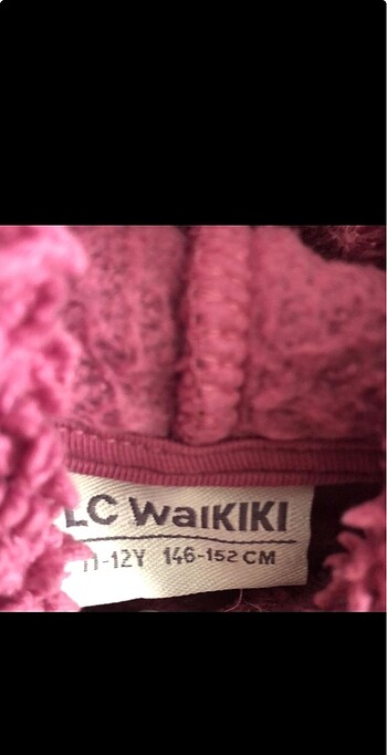 11-12 Yaş Beden bordo Renk Sweatshirt