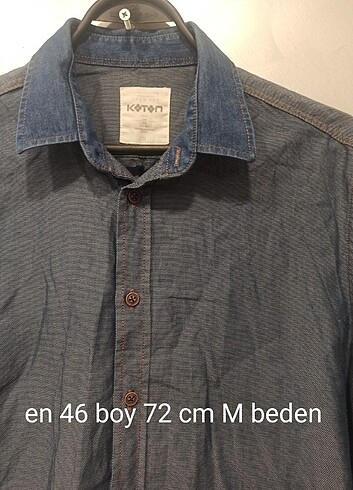 Koton Erkek gömlek keten